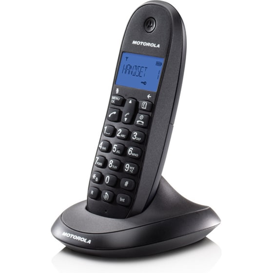 Ασύρματο Τηλέφωνο Motorola C1001L - Μαύρο image 2