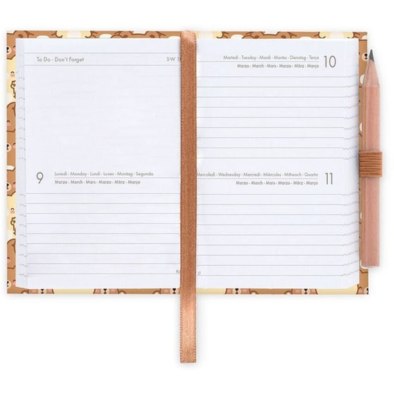 Ημερολόγιο 2-Day Legami 2026 12M Mini Teddy Bear image 2