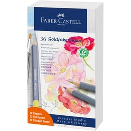Σετ Μολύβια Ακουαρέλας Faber Castell Goldfaber Aqua (36 Τεμάχια)