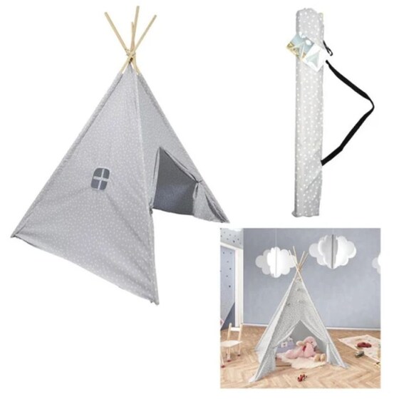Παιδική Ινδιάνικη Σκηνή 120 X 120 X 160 Cm Home Deco Kids Rg9227 image 4