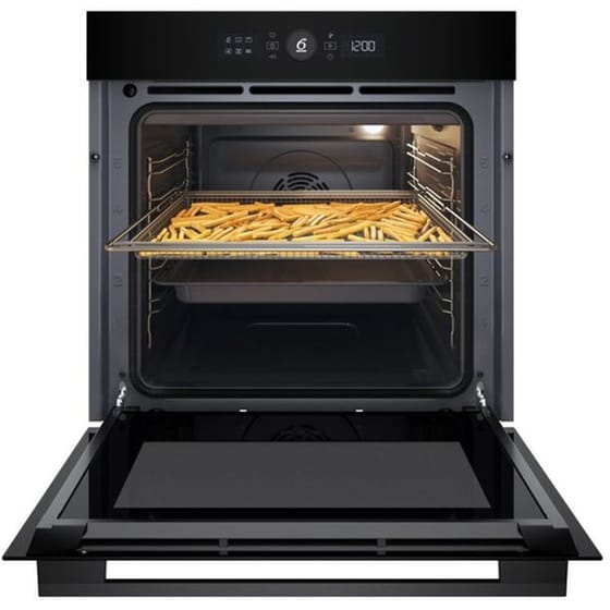 WHIRLPOOL WOI5S8CM1SBA 73 Lt Μαύρο Εντοιχιζόμενος Φούρνος Άνω Πάγκου image 3