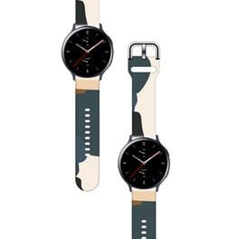 Λουράκι Hurtel Band Moro για Samsung Galaxy Watch 46mm - Camo White/Green