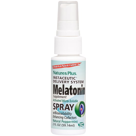 Ειδικό Συμπλήρωμα Διατροφής Nature's Plus Melatonin Spray - 60ml image 0