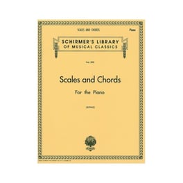 G. Schirmer Scales And Chords For The Piano Βιβλίο Για Πιάνο