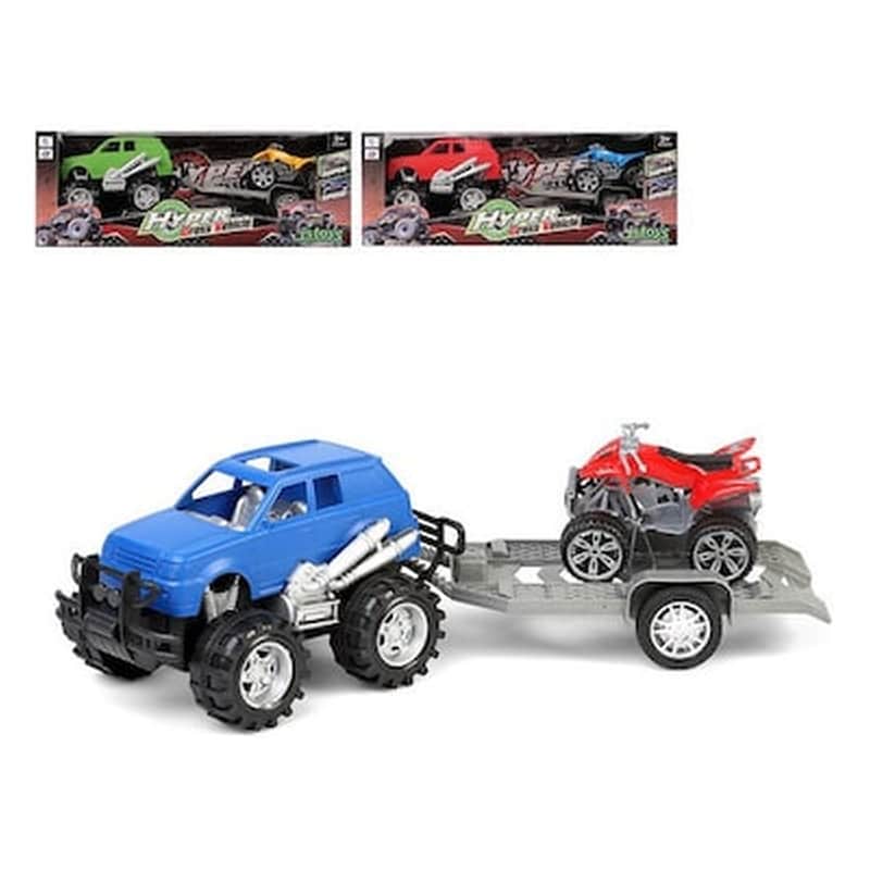 Σετ Oχημάτων Hyper Cross 112763 (2 Uds) Bigbuy Fun