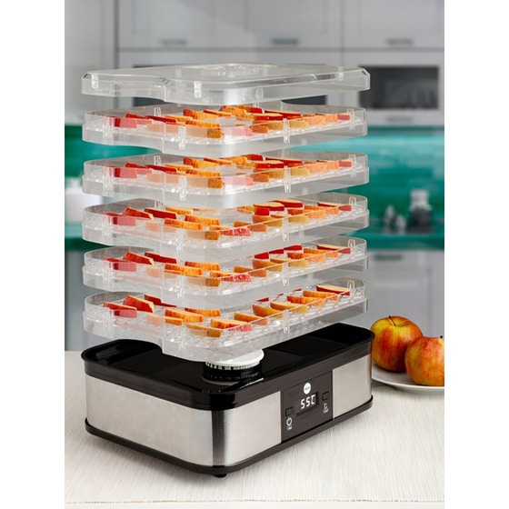 Αποξηραντής Τροφίμων ELDOM SG500 245 W Ασημί image 1