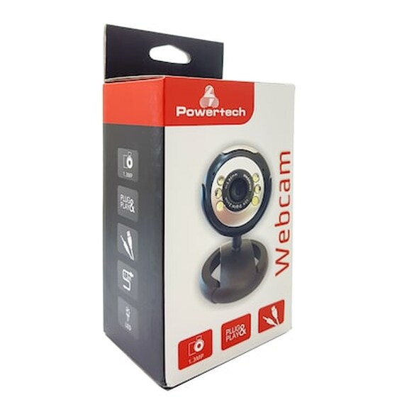 Powertech Web Camera Full HD 1080p image 1