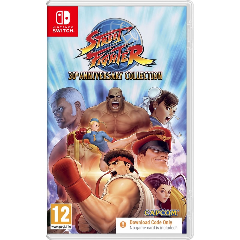 Street Fighter 30th Anniversary (Code in a Box) - Nintendo Switch