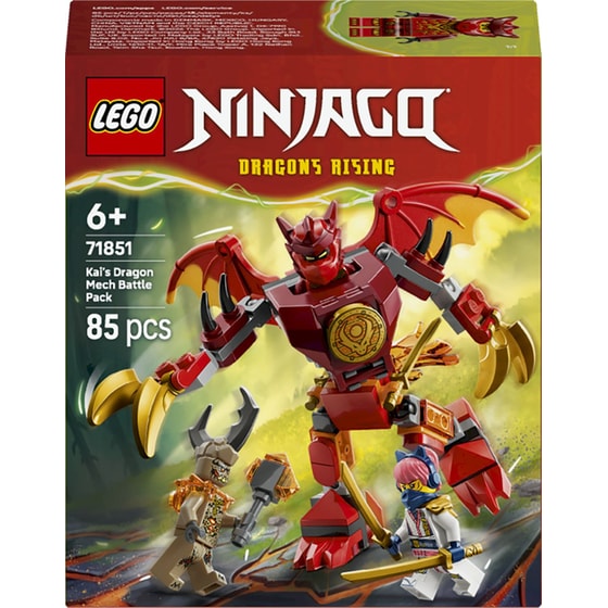 LEGO® NINJAGO® Πακέτο Μάχης Εξωστολής Δράκου του Κάι (71851) image 0