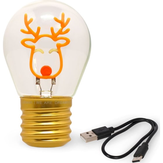 Legami Επιτραπέζια Χριστουγεννιάτικη Λάμπα - Τάρανδος image 3