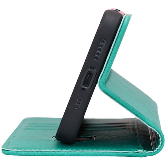 Θήκη Apple iPhone 14 Pro - Sonique Vintage Magnet Book - Βεραμάν image 3