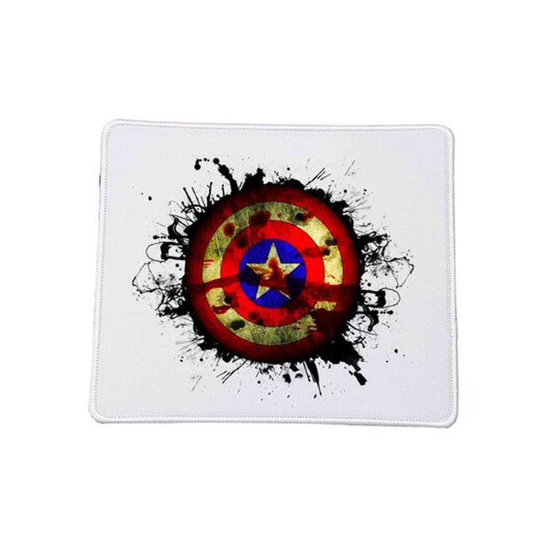 OEM Mousepad Captain America No1 Βάση Για Το Ποντίκι Ορθογώνιο 23x20cm Ποιοτικού Υλικού Αντοχής
