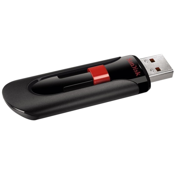 Sandisk Cruzer Glide 32GB USB 2.0 Stick Μαύρο image 2