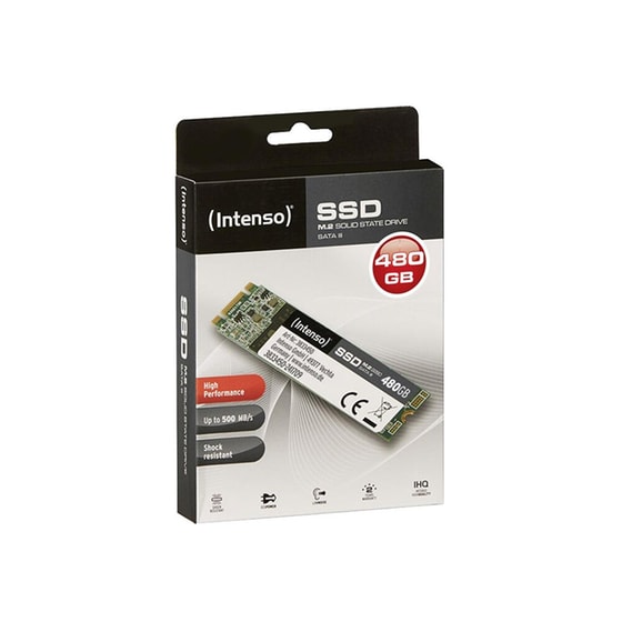 SSD Εσωτερικός σκληρός δίσκος Intenso M.2 480GB 2.5" SATA 3 image 1