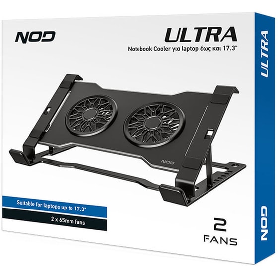 Βάση Laptop Cooler Nod Ultra 17.3'' - Μαύρο image 5