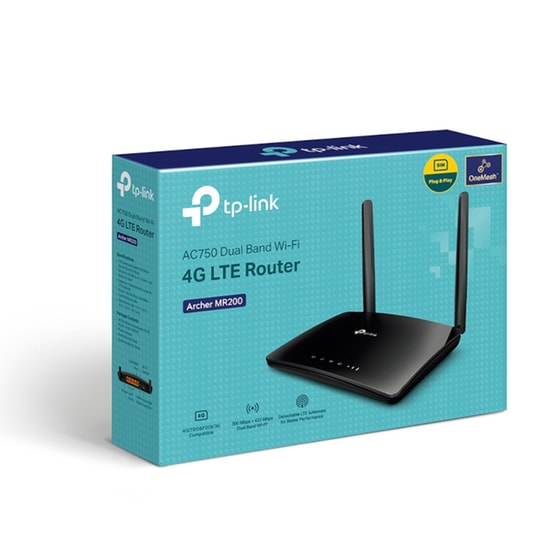 TP-LINK Archer MR200 Ασύρματο 4G Mobile Router Wi-Fi 5 με 4 Θύρες Ethernet image 3