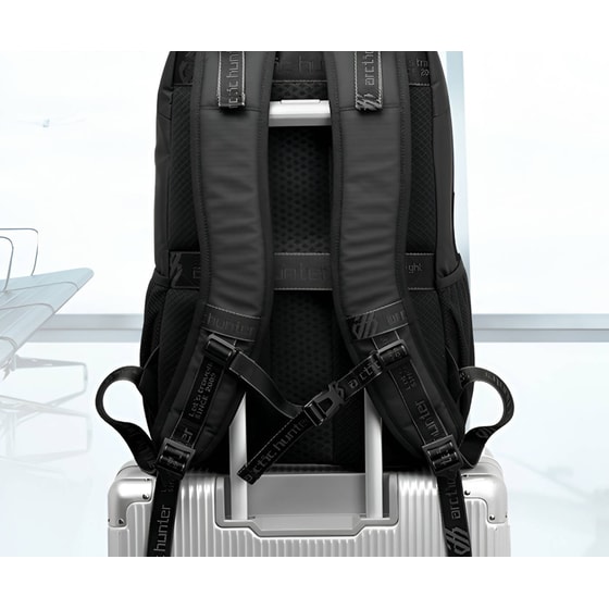 Τσάντα Laptop Arctic Hunter B00461 15.6" Αδιάβροχη - Μαύρο image 3