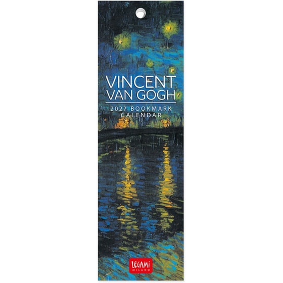 Ημερολόγιο/Σελιδοδείκτης Μηνιαίο 2027 Legami 12M Van Gogh 5.5 x 18 cm image 0