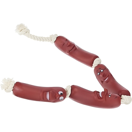 Παιχνίδι Trixie Για Σκύλο Sausages On A String - Κόκκινο image 2