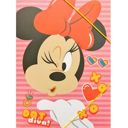 Φάκελος GIM Με Λάστιχο A4 Minnie