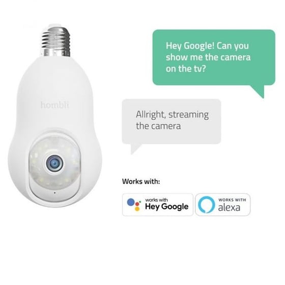 Ασύρματη IP Camera HOMBLI HBBU-0109 2K Dome Βιδωτή image 5