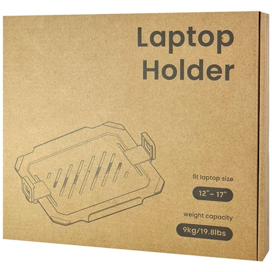 Βάση Στήριξης Laptop Brateck NBH-8 έως 17" - Μαύρο image 1