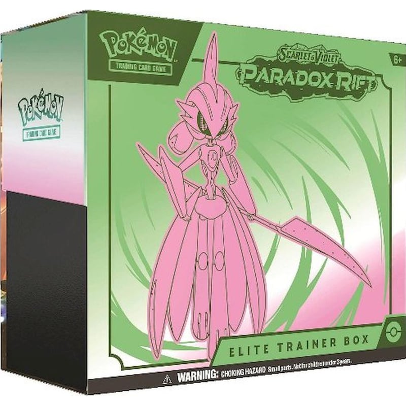 POKEMON USA Pokémon TCG: Scarlet Violet - Paradox Rift Elite Trainer Box (Iron Valiant)