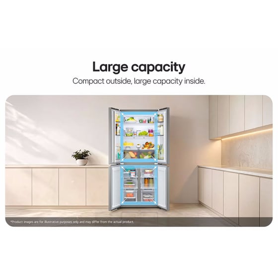LG GMBS30SDPY Total No Frost 580 Lt Inox Ψυγείο Ντουλάπα image 11