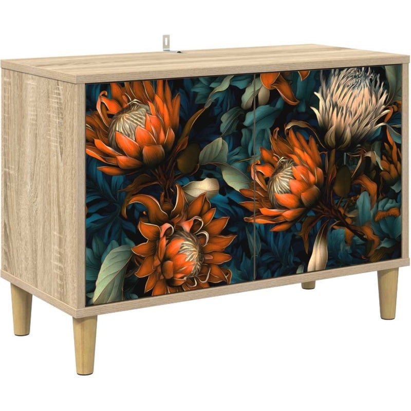 Έπιπλο Τηλεόρασης VidaXL LOCHEM 69 x 33 x 50 cm - Sonoma Δρυς