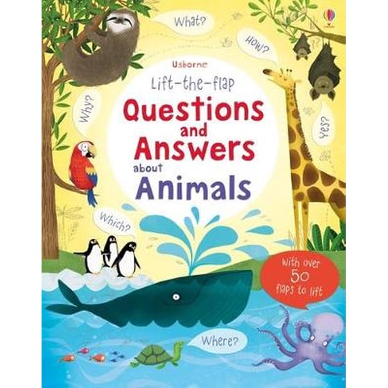 Lift-the-flap Questions and Answers About Animals image 0