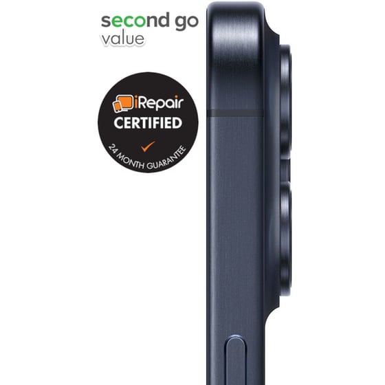 Μεταχειρισμένο Apple Iphone 15 Pro Max 256gb Blue Titanium Second Go Value Certified By Irepair image 3