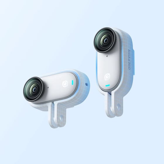 Βάση Στήριξης για Action Camera Insta360 GO3/3S Vertical & Horizontal Action - Μαύρο image 4