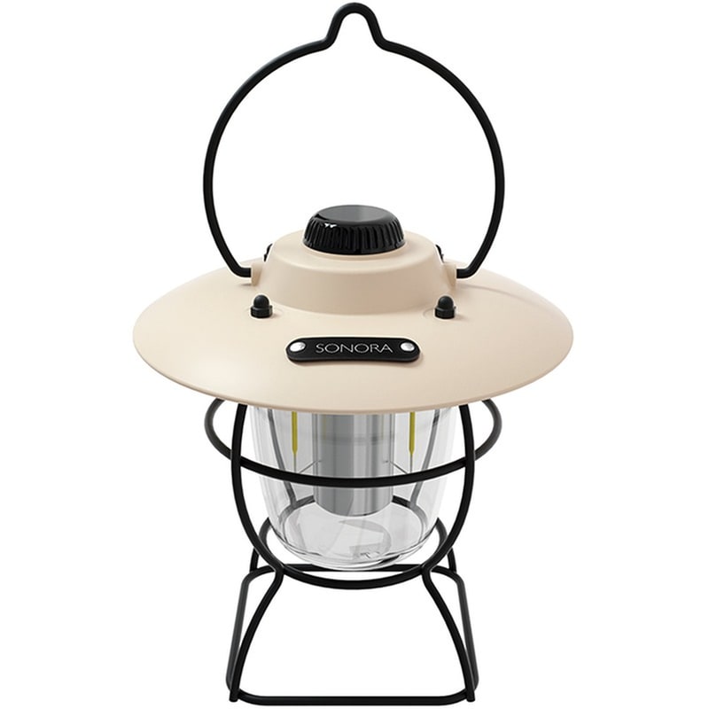 Sonora Φανάρι Led Επαναφορτιζόμενο για Camping 170lm 3.2W Μπεζ