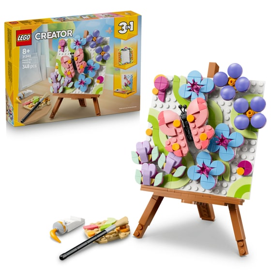 LEGO® Creator 3in1 Floral Art Decor Painting (31390) image 6