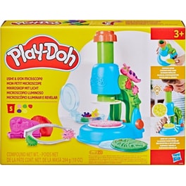 Hasbro Play-Doh Light & Look Microscope Playset (G0494)