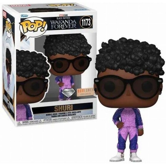 Figurine Funko Pop! Marvel Black Panther - Shuri - Vinyle 9,5 Cm - Produit Officiel - Cadeau Fan Marvel