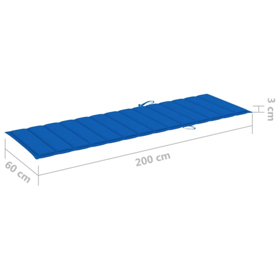 Ξαπλώστρα VidaXL από Μασίφ Ξύλο Ακακίας 200x59/63x30-85 cm - Γκρι image 6