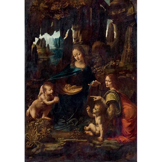 Παζλ Clementoni Museum Collection Leonardo da Vinci: Η Παναγία των Βράχων (1000 Κομμάτια) image 1