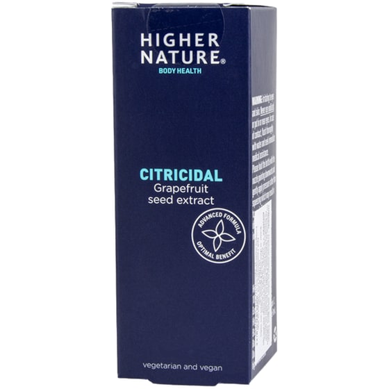 Ειδικό Συμπλήρωμα Διατροφής Higher Nature Citricidal Drops - 100ml image 0