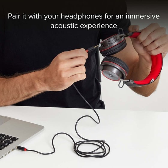 Καλώδιο Audio Stereo SBS Flat 1M  M/M 3.5mm Jack - Μαύρο image 3