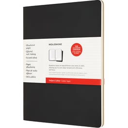 Σημειωματάριο Moleskine Cahier Μαύρο XX Large (2 Τεμάχια)