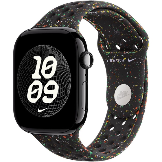 Λουράκι Apple Nike Sport Band S/M για Apple Watch 46mm - Midnight Black image 2