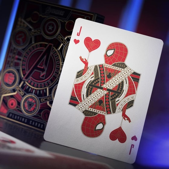 Theory 11 Συλλεκτική Τράπουλα Marvel Avengers Red Edition image 2
