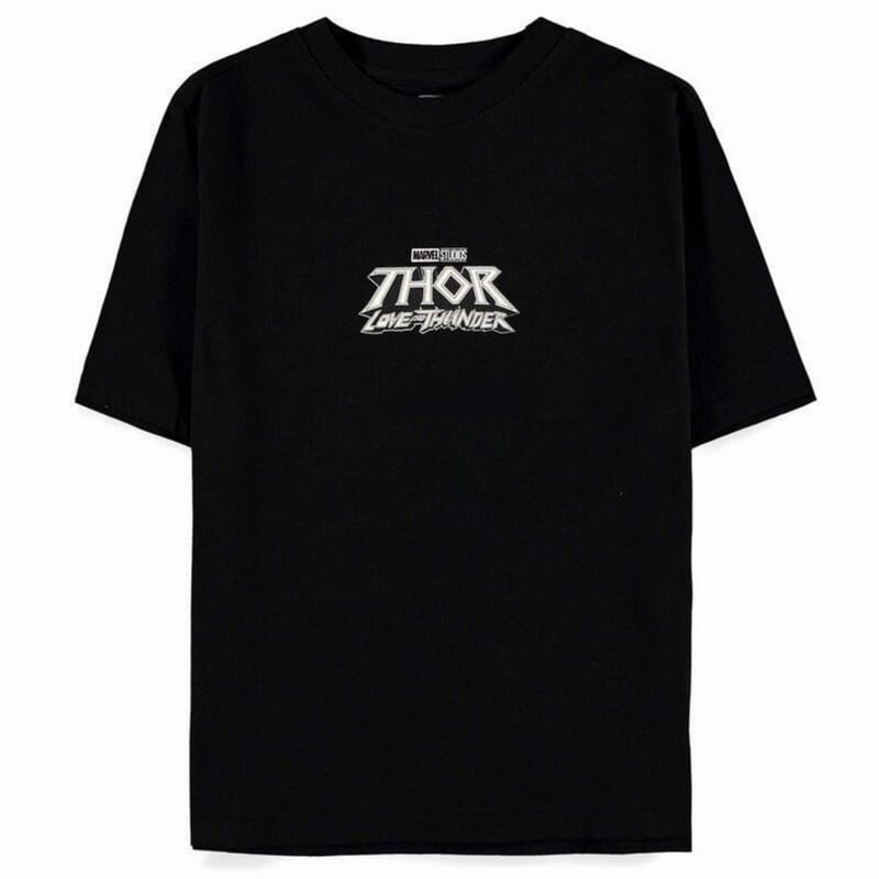 DIFUZED T-shirt Difuzed Thor: Love And Thunder Thor Logo - Μαύρο