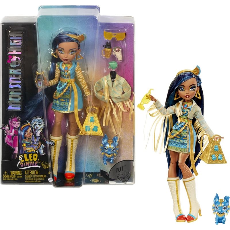 Κούκλα Monster High Tut Cleo De Nile (HHK54) φωτογραφία