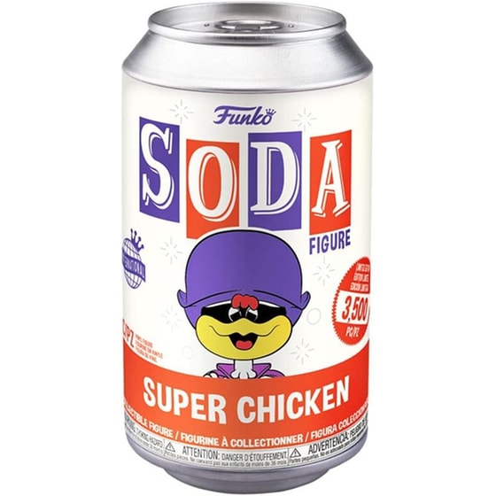 Funko Vinyl Soda - Television - Super Chicken - Super Chicken image 2