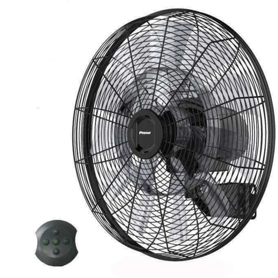 PRIMO PRWF-80562 Ανεμιστήρας Τοίχου 75W 45cm με Τηλεχειριστήριο image 0
