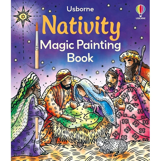 Nativity Magic Painting Book image 0