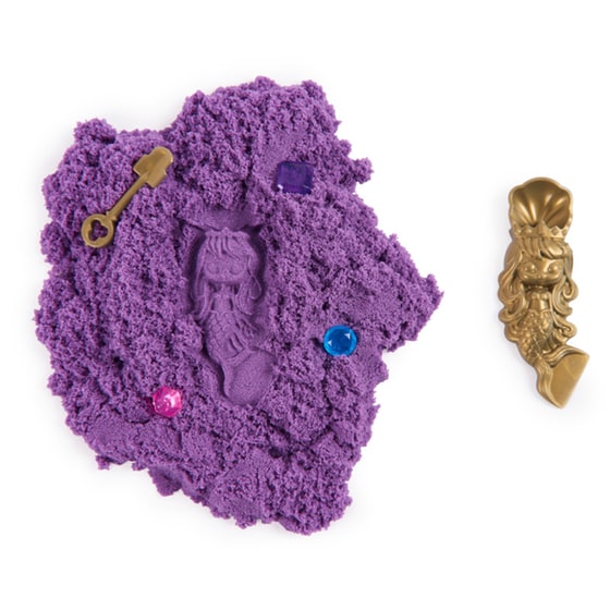 Spin Master Kinetic Sand Mermaid Treasure Παιχνίδι Κατασκευών με Άμμο image 1