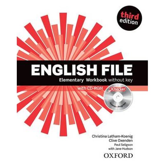 English File third edition- Elementary- Workbook with iChecker without key (A1-A2) image 0